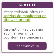 surveillance r&eacute;seau - Internetvista monitoring