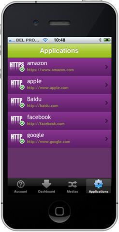 Manage your applications