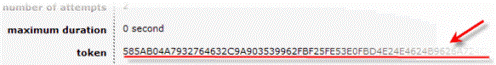 internetVista token screenshot
