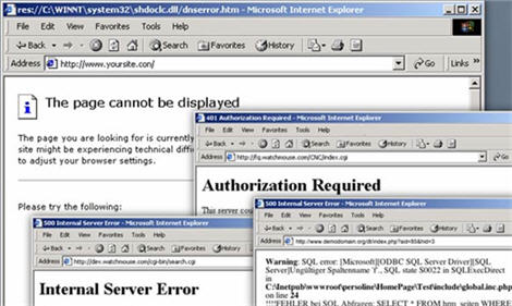 ¡Evite los mensajes de error! ¡Evite los mensajes de error!